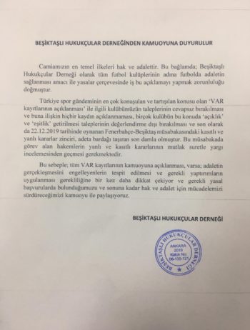 Beşiktaşlı Hukukçular Derneği