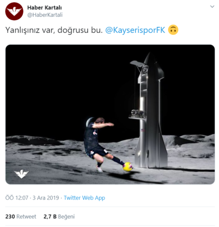 Caner Erkin Kayserispor Twitter Haber Kartalı